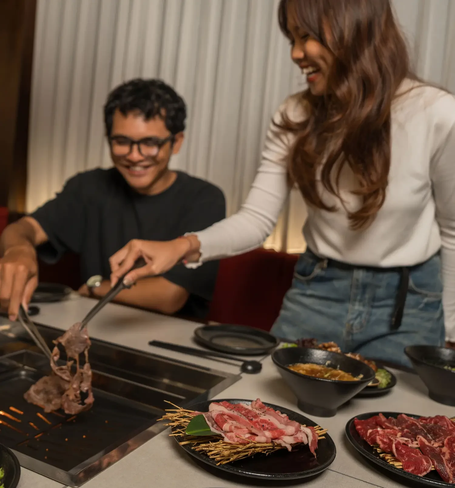 Social way to enjoy yakiniku at a Japanese restaurant Ubud for your next dining experience together